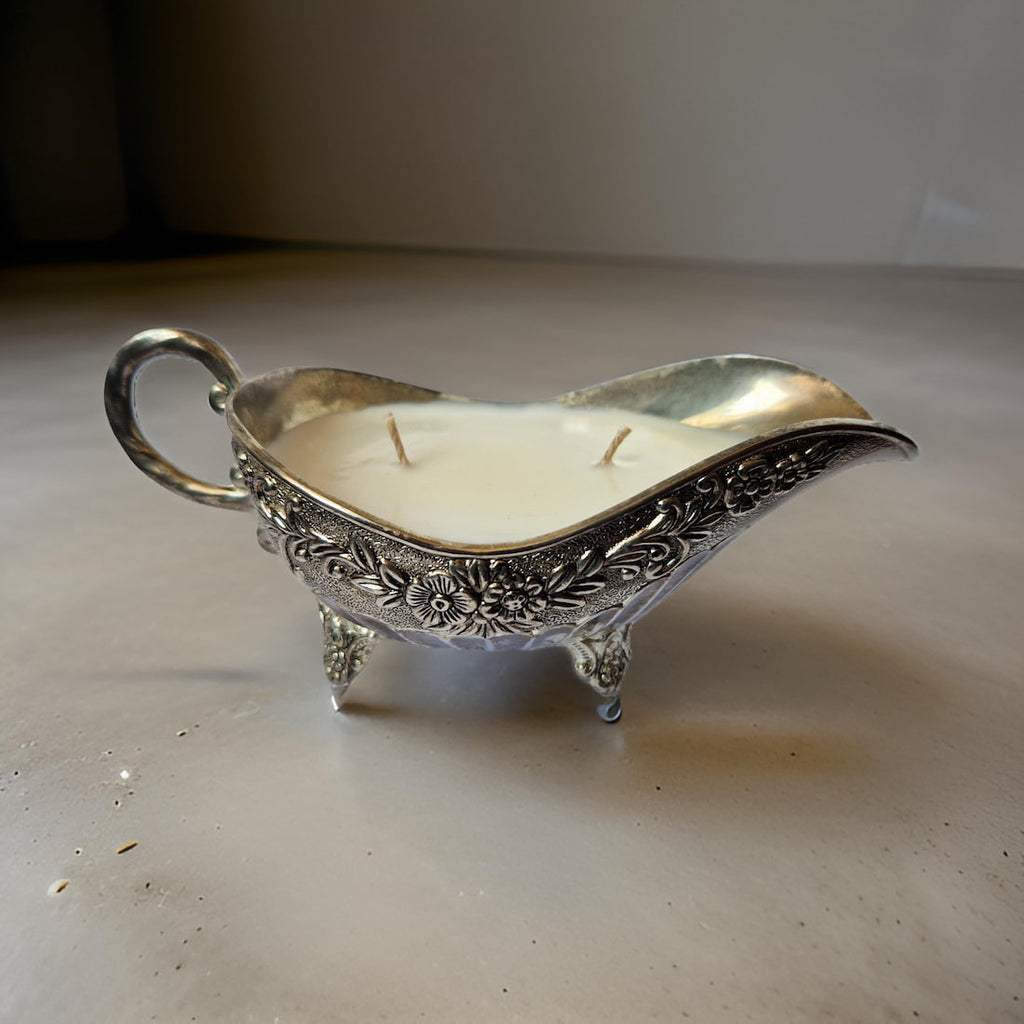 Vintage Gravy Bowl Candle