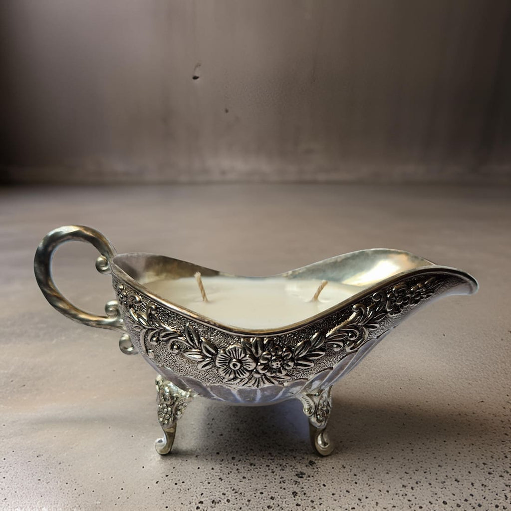 Vintage Gravy Bowl Candle